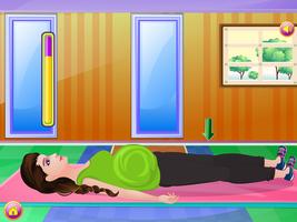 Pregnant Excercise Girls Games syot layar 3