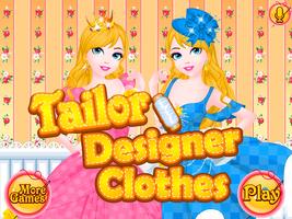Pakaian Tailor girls permainan poster