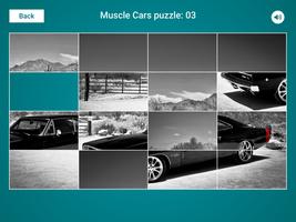 Muscle Cars Sliding Jigsaw capture d'écran 1