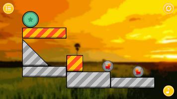 Lion Zooballs Physics Game Affiche