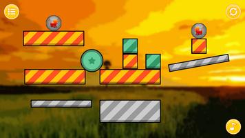 Lion Zooballs Physics Game imagem de tela 1