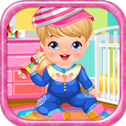 Baby care games for girls icône