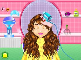 Hairdresser salon girls games capture d'écran 2
