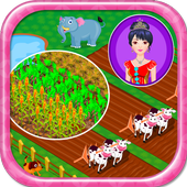 Princess Farm Games 아이콘