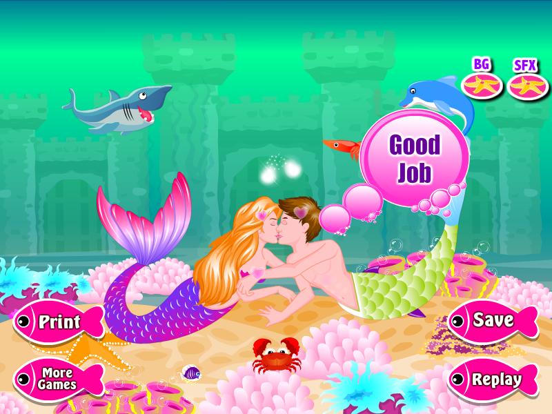 Mermaid Story Kissing Games For Android Apk Download - kissing games on roblox