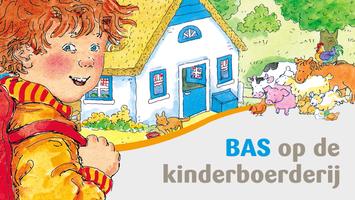 Bas op de kinderboerderij Affiche