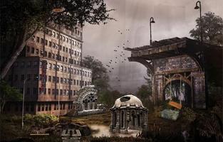 Can You Escape Ghost Town ảnh chụp màn hình 1