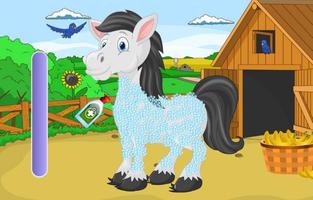 Pet Horse Care - Girl Game captura de pantalla 2