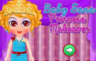 Baby Sana Princess Makeover captura de pantalla 3