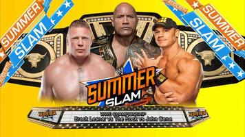 Summer Slam WWE : Summer Slam WWE , Top Matches capture d'écran 1