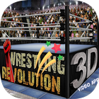 WWE Wrestling Revolution - 3D  Wrestling Video App アイコン