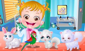 Baby Hazel Pet doctor Affiche