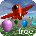 Little Airplane 3D Free - Kids أيقونة