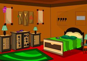 Yellow Bedroom Escape syot layar 2