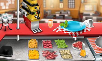 Cooking Stand Restaurant Game Affiche