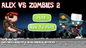 Super Alex VS Amazing Zombie 2 स्क्रीनशॉट 1