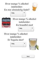 Alkohol % Quiz [Dansk] capture d'écran 1