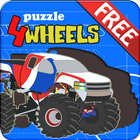 ikon Kids Puzzle - 4 Wheels