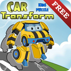 ikon Anak Puzzle - Transform Mobil