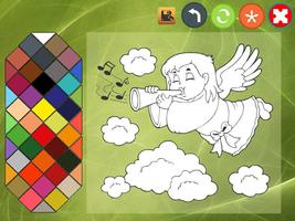 Angel coloring book syot layar 2