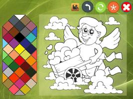 Angel coloring book syot layar 3