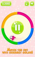 Rolling Wheel & Circle Puzzle پوسٹر