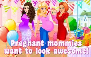 Baby Shower Pregnant Party plakat