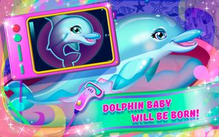 Sea Dolphin Show Baby Birth capture d'écran 1