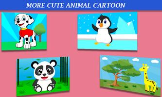 Kids Jigsaw Puzzle Animal स्क्रीनशॉट 1