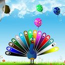 Balloons & Peacock Color Match-APK