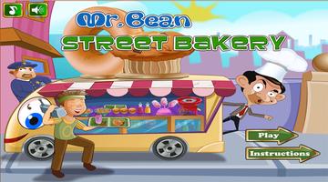 Mr Bean Street Bakery - Free games Poster