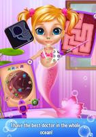Mermaid Doctor: Cute Ocean Medicine Center Game スクリーンショット 2