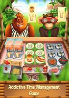 Panda Cooking Restaurant: Fast Food Madness Game Ekran Görüntüsü 1