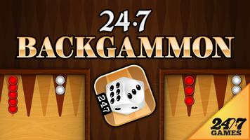 247 Backgammon Affiche