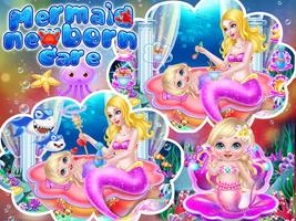 Mermaid Newborn Care syot layar 2