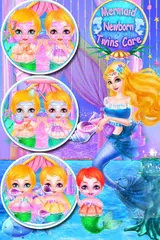 Mermaid Newborn Twins Care APK download