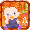 Baby with teddy bear APK