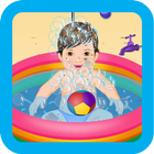 Baby Fun Bathing Kids Game simgesi