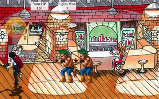 Bartender's Bar Street Fight capture d'écran 1