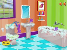 Wash Bathroom - Cleaning Games capture d'écran 3