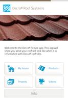 Icopal Decra roof app poster