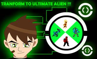 Ben Ultimate Transform Battle Alien Poster