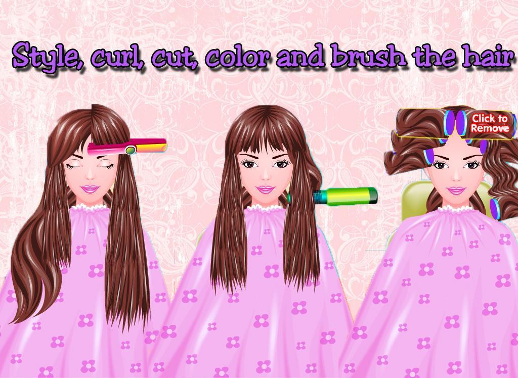 Jeu De Filles Salon Coiffure Pour Android Téléchargez Lapk