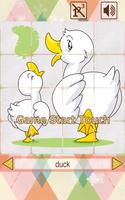 Bird Slide Puzzle Affiche