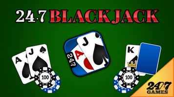 247 Blackjack Affiche