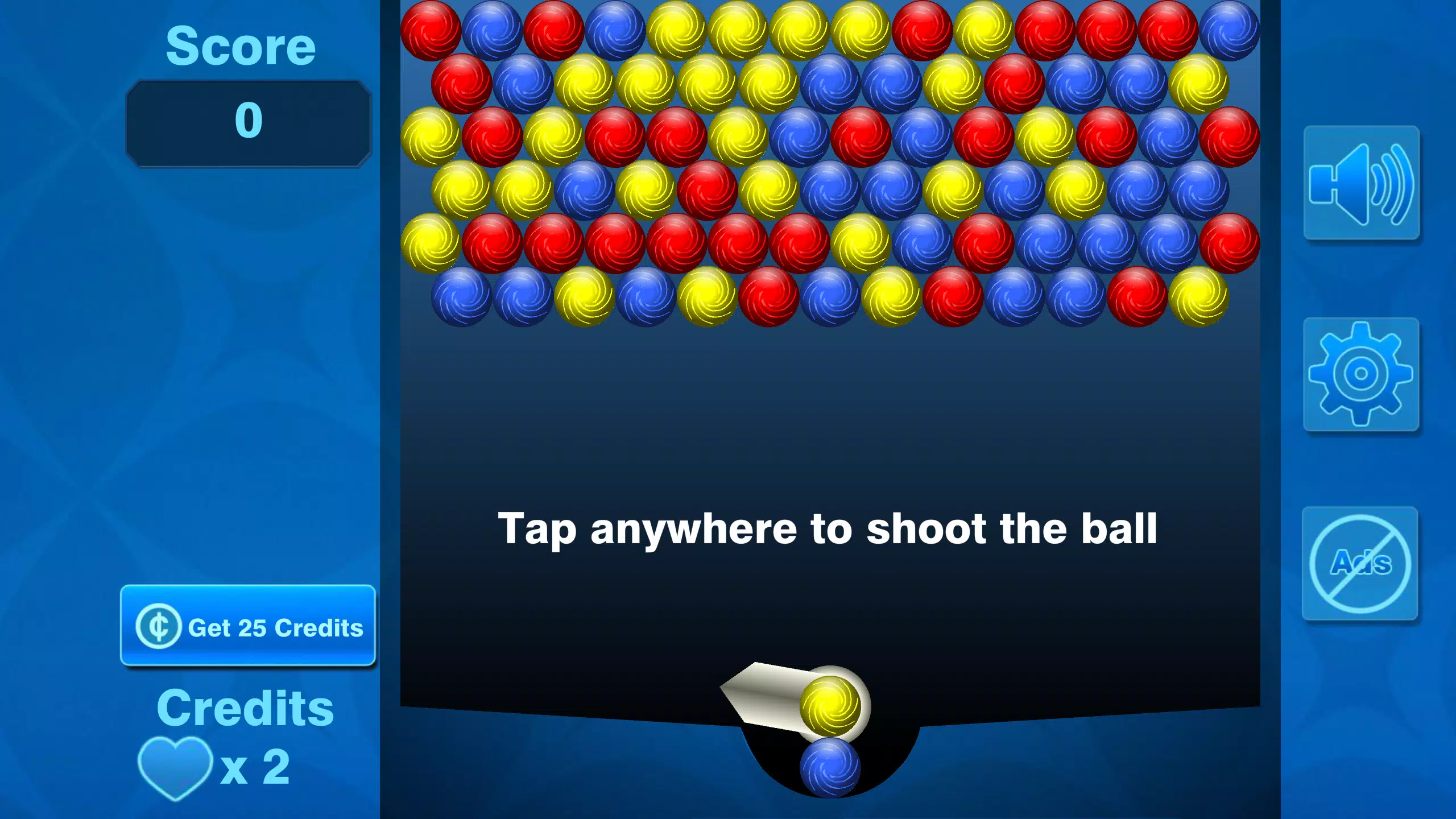 BUBBLE SHOOTER HD 2 free online game on