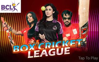 Box Cricket League Poster