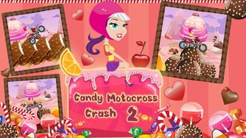 Candy Motocross Crash 2 capture d'écran 2