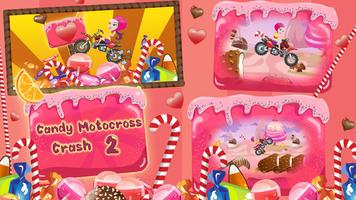 Candy Motocross Crash 2 capture d'écran 3