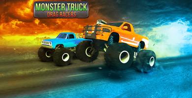 Poster Monster Truck Drag Racers
